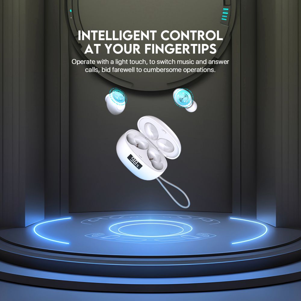 Bluetooth Fantech Wave 14 Slusalice Bele - slika 2