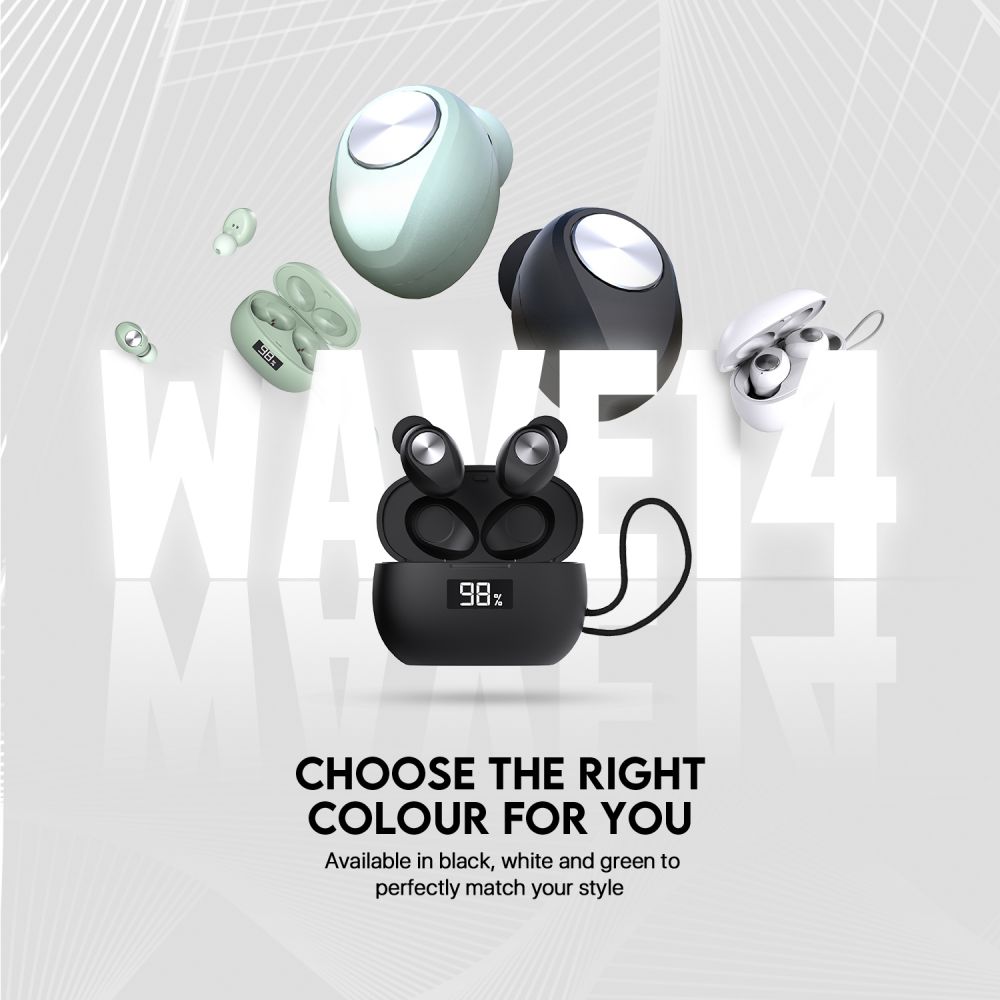 Bluetooth Fantech Wave 14 Slusalice Bele - slika 3