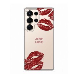 Torbica Silikonska Print Skin za Samsung S938B Galaxy S25 Ultra Just Love Pink