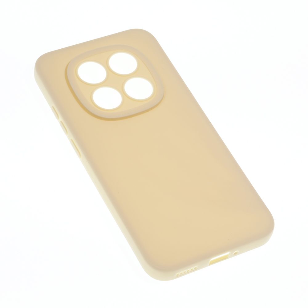 Torbica Silikon Pro Camera za Xiaomi Redmi Note 15 5G krem