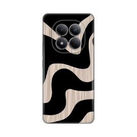 Torbica Silikonska Print Skin za Xiaomi Redmi Note 15 Pro 4G Black Flow