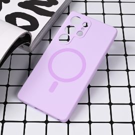 Slika Torbica Magsafe Pure color za Samsung S938B Galaxy S25 Ultra lila