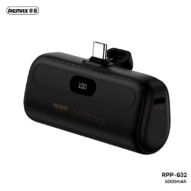 Power bank prenosiva baterija REMAX Capsule series RPP-632 2A Type C 5000mAh siva