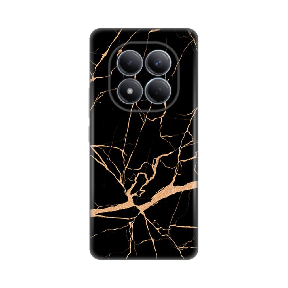 Torbica Silikonska Print za Xiaomi Redmi Note 15 Pro 4G All Black