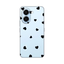 Torbica Silikonska Print Skin za Honor X7e Hearts