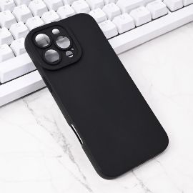 Torbica Silikon Pro Camera za iPhone 16 Pro Max 6.9 crna