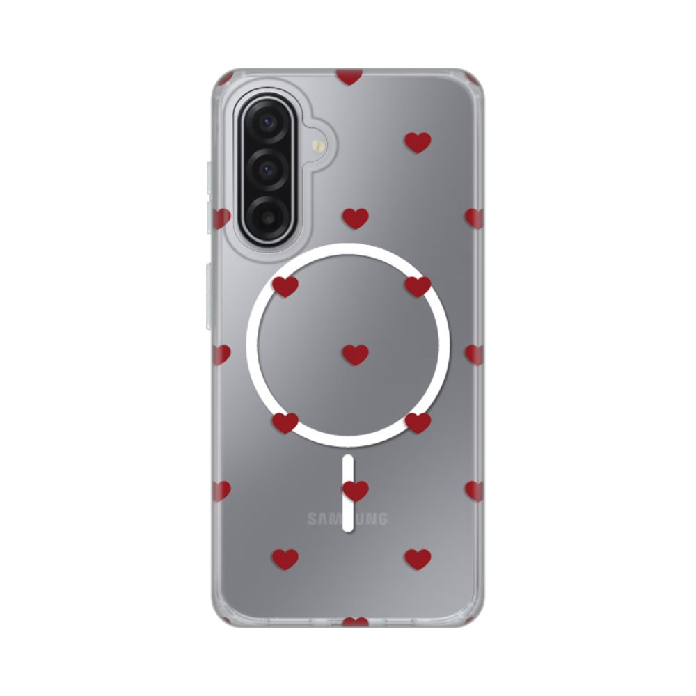Torbica Print Magsafe za Samsung A175F Galaxy A17 Red Hearts