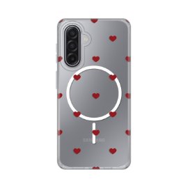 Torbica Print Magsafe za Samsung A175F Galaxy A17 Red Hearts