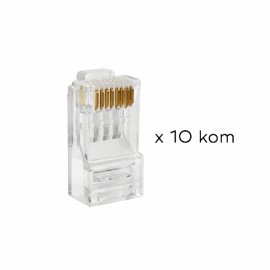 Slika Konektor RJ45 CAT6 8P8C JWD-AD81 10 kom