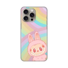 Slika Torbica Silikonska Print Skin za iPhone 15 Pro Max 6.7 La Bubu Rainbow