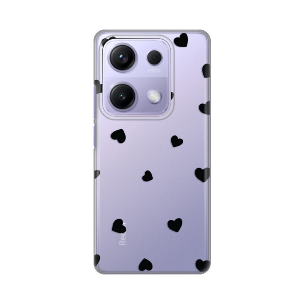 Torbica Silikonska Print Skin za Xiaomi Redmi Note 14s Hearts
