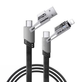 Data kabl REMAX RC-C189 65W 4-in-1 Fast Charging crni 1m