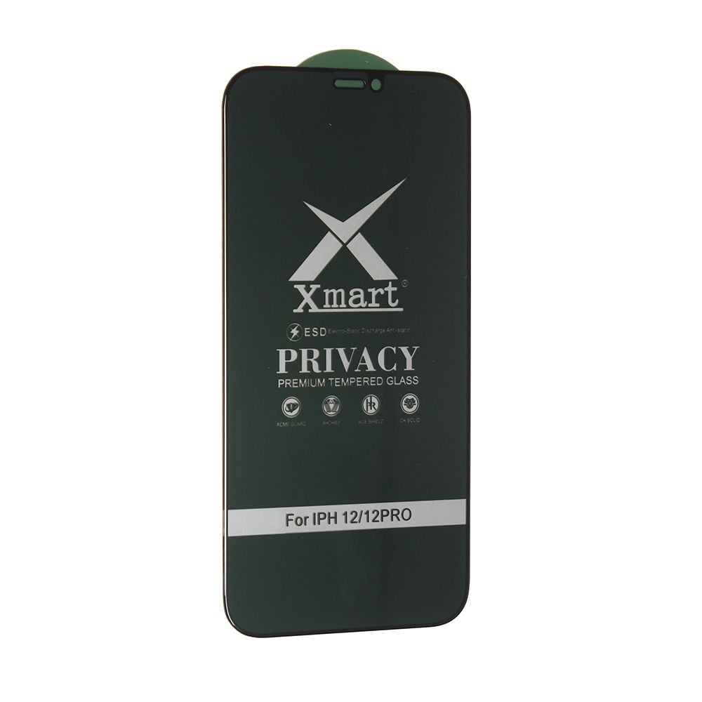 Zastitno staklo Tempered Glass X mart 9D Privacy za iPhone 12/12 Pro 6.1