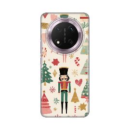 Slika Torbica Silikonska Print za Honor Magic 7 Lite Vintage Christmas