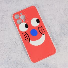 Slika Torbica Smile face za iPhone 12 Pro Max 6.7 crvena