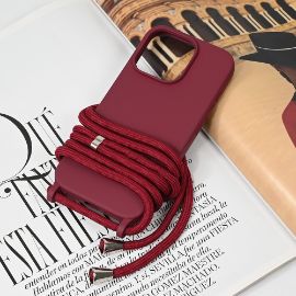 Slika Torbica Crossbody za iPhone 16 Pro 6.3 bordo