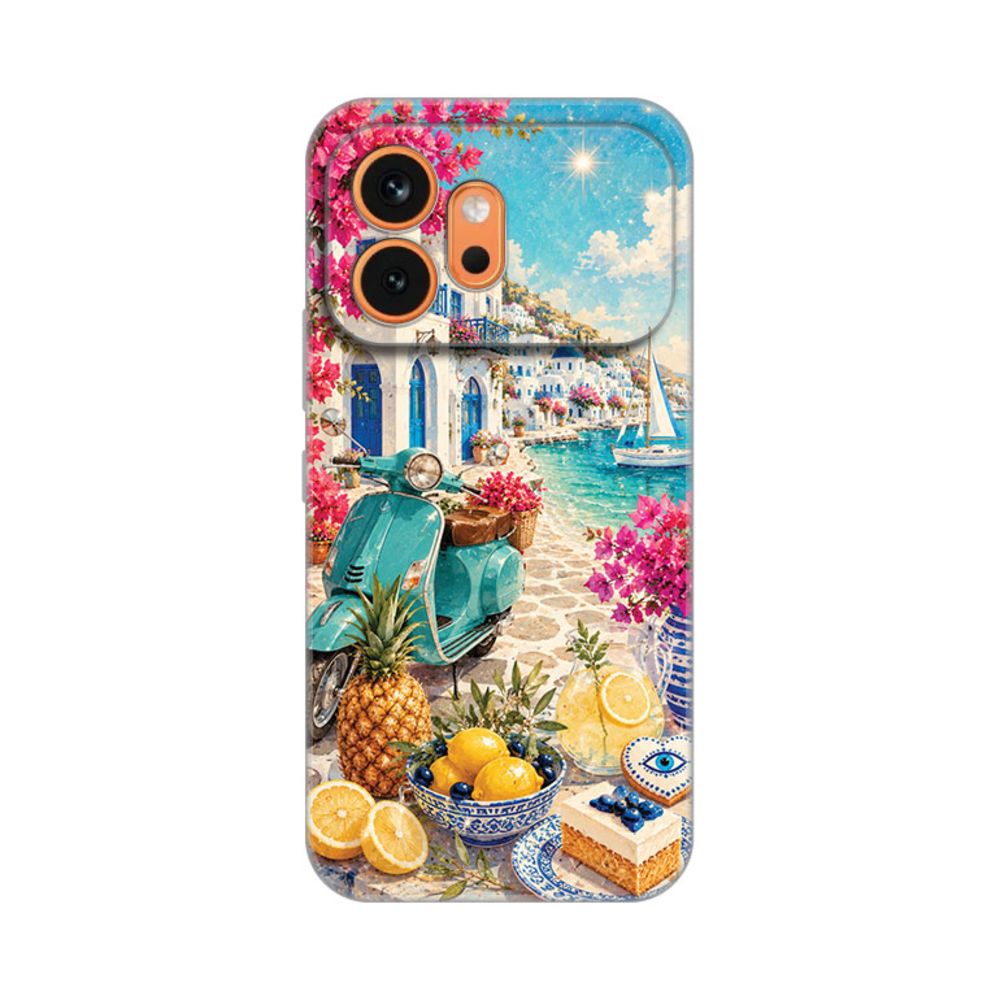 Torbica Silikonska Print Skin za Honor 600 Summer in Greece