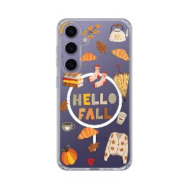 Slika Torbica Print Magsafe za Samsung S921B Galaxy S24 Hello Fall