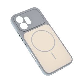 Slika Torbica Magsafe Matte Line Lite za Honor 600 siva
