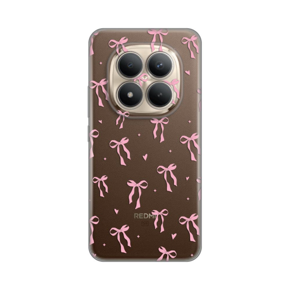 Torbica Silikonska Print Skin za Xiaomi Redmi Note 15 Pro Plus 5G Cute Bow