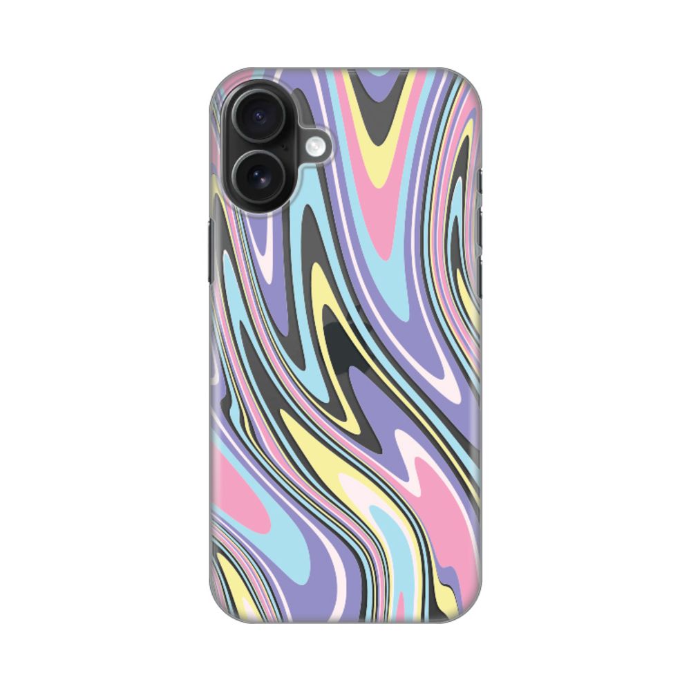 Torbica Silikonska Print Skin za iPhone 16 Plus 6.7 Liquid Dream