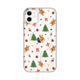 Slika Torbica Print Magsafe za iPhone 11 6.1 Merry Bear