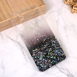 Torbica Silikonska Glitter za Samsung A156F Galaxy A15 5G crna