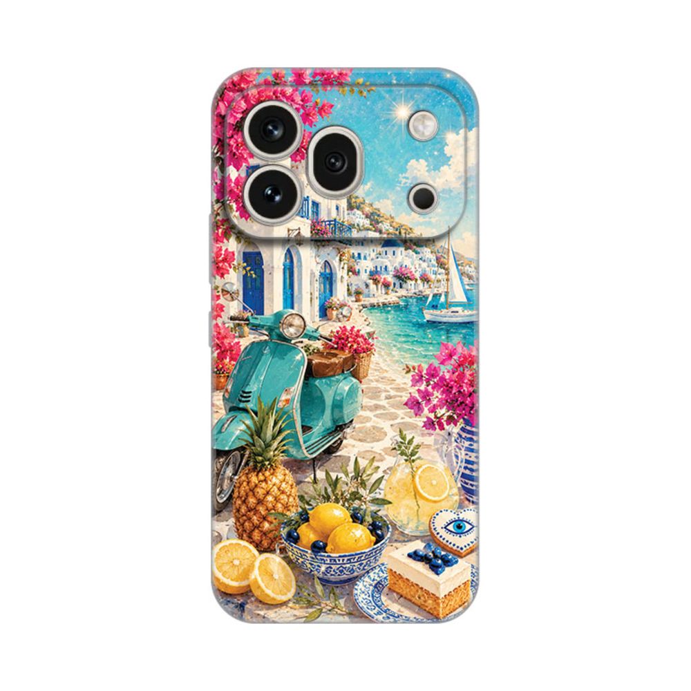 Torbica Silikonska Print Skin za Honor 600 Pro Summer in Greece