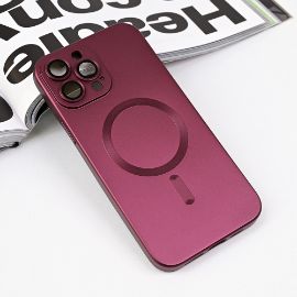 Slika Torbica Magsafe Chrome za iPhone 13 Pro Max 6.7 bordo