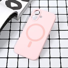 Torbica Magsafe Pure color za iPhone 17 6.3 roze