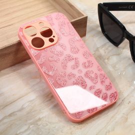 Torbica Shiny glass za iPhone 14 Pro 6.1 roza