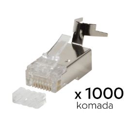 Slika Konektor RJ45 metal CAT 7 1000 kom