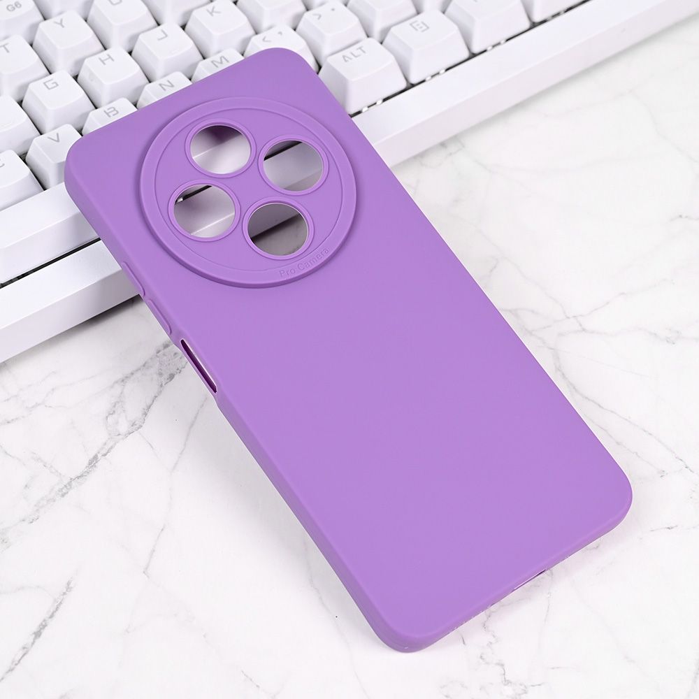 Torbica Silikon Pro Camera za Xiaomi Redmi 14C/Redmi A4 ljubicasta