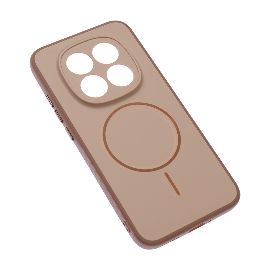 Slika Torbica Magsafe Matte Line za Xiaomi Redmi Note 15 Pro Plus 5G braon