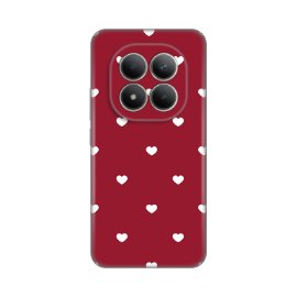 Slika Torbica Silikonska Print Skin za Xiaomi Redmi Note 15 Pro Plus 5G Burgundy Hearts