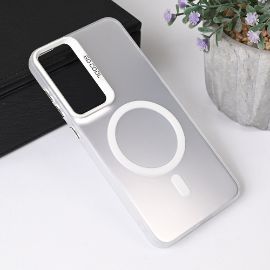 Slika Torbica Magsafe Clear za Samsung S936B Galaxy S25 Plus srebrna