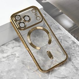 Slika Torbica Magsafe Lux za iPhone 17 Pro 6.3 zlatna