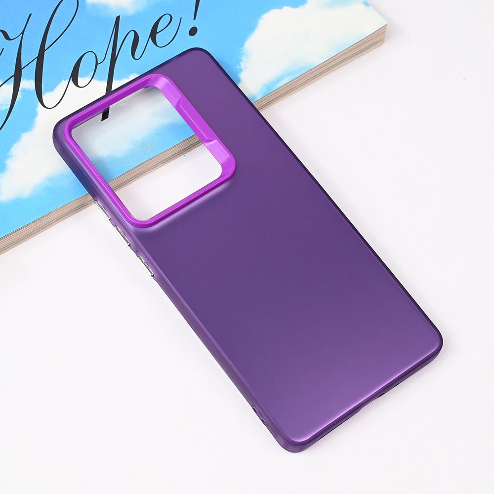 Torbica Clear za Xiaomi Redmi Note 14s ljubicasta