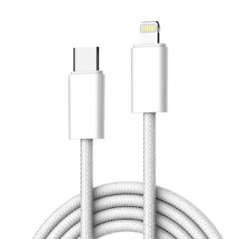 Slika Data kabl LDNIO LC902-I 30W Type C na Lightning beli 2m