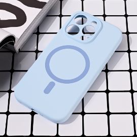 Torbica Magsafe Pure color za iPhone 16 Pro 6.3 svetlo plava