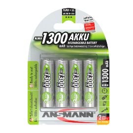 Slika ANSMANN Baterija 1.2V 1300mAh AA NiMH blister 4kom