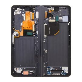 Slika LCD za Samsung F946/Galaxy Z Fold 5 + touch screen (inner display) + frame Black Service Pack ORG/GH82-31842A