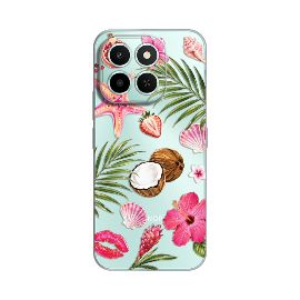 Slika Torbica Silikonska Print za Honor X6c Coconut Paradise