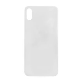 Poklopac za Iphone XS beli sa vecom rupom za okular kamere (NO LOGO)