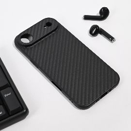 Torbica Carbon fiber za iPhone 17 Air 6.6 crna