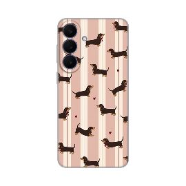 Torbica Silikonska Print Skin za Samsung S741B Galaxy S26 Fe Dachshunds Love