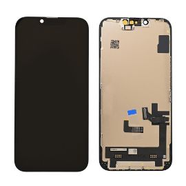 Slika LCD za iPhone 14 + touch screen Black Soft OLED (JK)