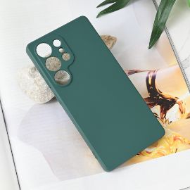 Slika Torbica Teracell Soft Velvet za Samsung S938B Galaxy S25 Ultra tamno zelena