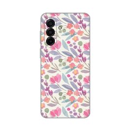 Torbica Silikonska Print za Samsung A175F Galaxy A17 Watercolor Flowers