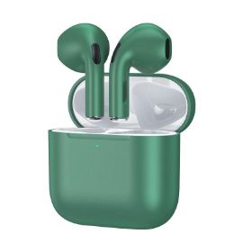 Slika Bluetooth slusalice Airpods Inpods 900 metalik svetlo zelene HQ